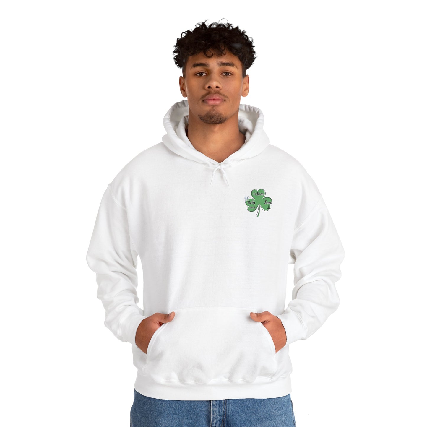 Trinity Clover Unisex Heavy Blend™ Hooded Sweatshirt
