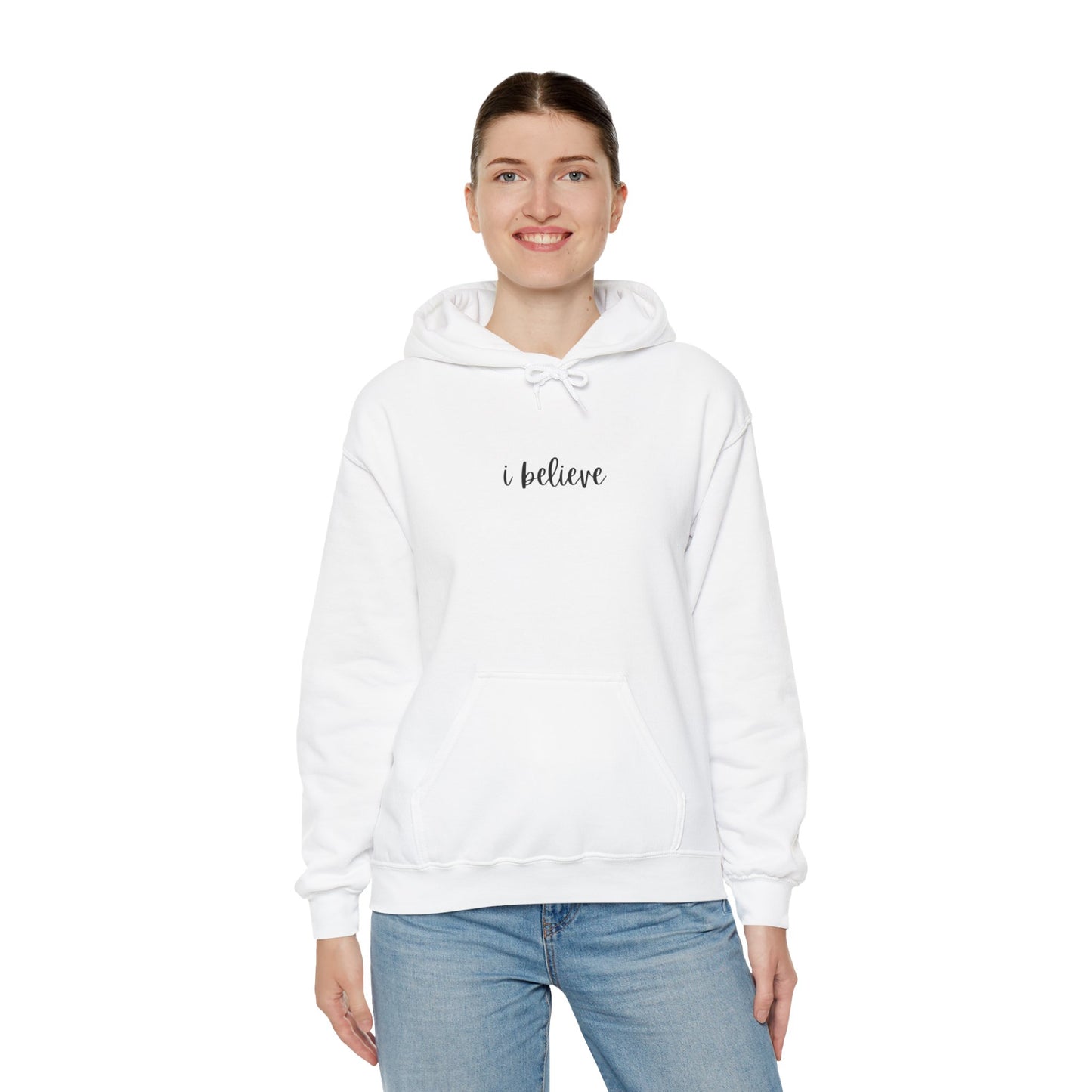 I Believe Unisex Heavy Blend™ Hooded Sweatshirt