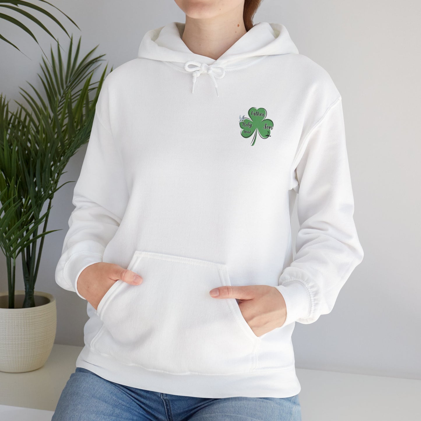 Trinity Clover Unisex Heavy Blend™ Hooded Sweatshirt