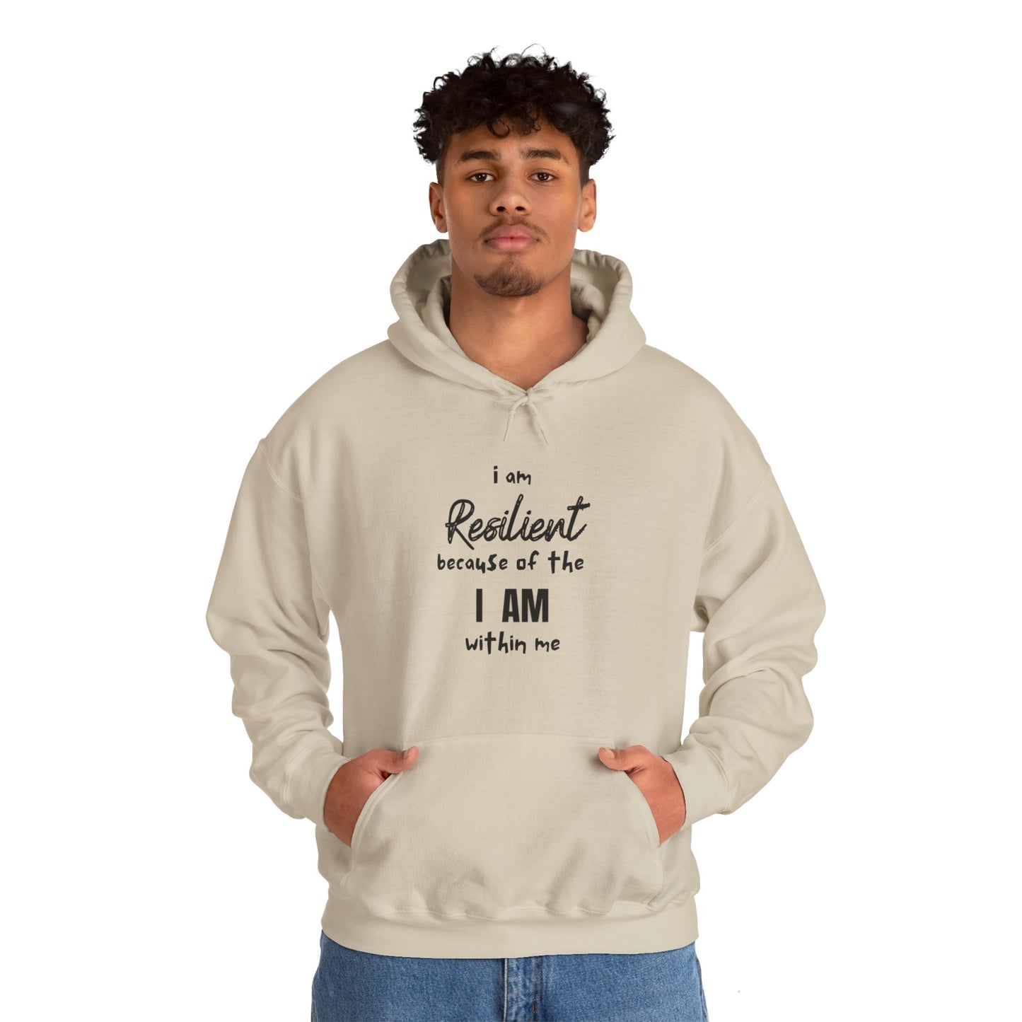 I Am Resilient Unisex Heavy Blend™ Hooded Sweatshirt
