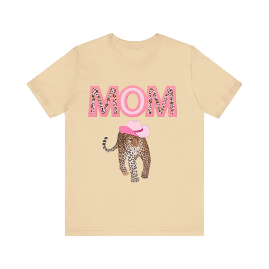 Mom Feline Unisex Jersey Short Sleeve Tee