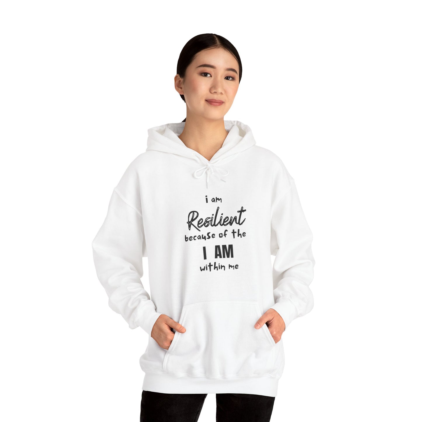 I Am Resilient Unisex Heavy Blend™ Hooded Sweatshirt