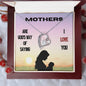 God's Way of Saying I Love You Forever Love Necklace (Choose Black Box or Wooden Box with LED)
