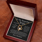 To My Beautiful Wife Forever Love Necklace