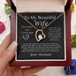 To My Beautiful Wife Forever Love Necklace