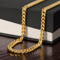 To My Amazing Husband Cuban Link Necklace