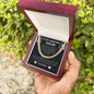 To My Amazing Husband Cuban Link Necklace