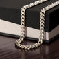 To My Amazing Husband Cuban Link Necklace