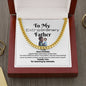 Extraordinary Father Cuban Link Chain (B)