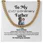 Extraordinary Father Cuban Link Chain (B)