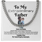 Extraordinary Father Cuban Link Chain (B)