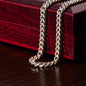 To My Amazing Husband Cuban Link Necklace