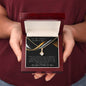 To My Lovely Daughter-In-Law Alluring Beauty Necklace
