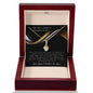 To My Lovely Daughter-In-Law Alluring Beauty Necklace