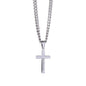 A MI INCREIBLE ESPOSO (Personalizada), Personalized Steel Cross Necklace on Cuban Chain w/ MC