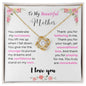 Beautiful Mother Love Knot Necklace