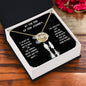 At The End Of Our Journey Love Knot Necklace