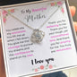 Beautiful Mother Love Knot Necklace