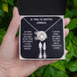 Al Final De Nuestra Jornada (Love Knot Necklace)