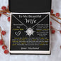 To My Beautiful Wife Love Knot Necklace