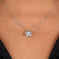 Daughter Love Knott Necklace (Love, Mom)