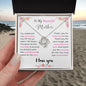 Beautiful Mother Love Knot Necklace