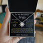 To My Beautiful Wife Love Knot Necklace