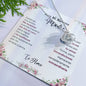 Para Mi Hermosa Madre (Love Knot Necklace)