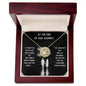 At The End Of Our Journey Love Knot Necklace
