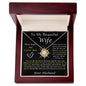 To My Beautiful Wife Love Knot Necklace