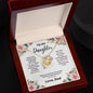 Daughter Love Knott Necklace (Love, Dad)