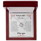 To My Beautiful Mother, Love Knot Necklace