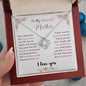 Beautiful Mother Love Knot Necklace