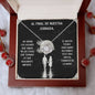 Al Final De Nuestra Jornada (Love Knot Necklace)