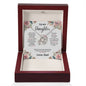 Daughter Love Knott Necklace (Love, Dad)