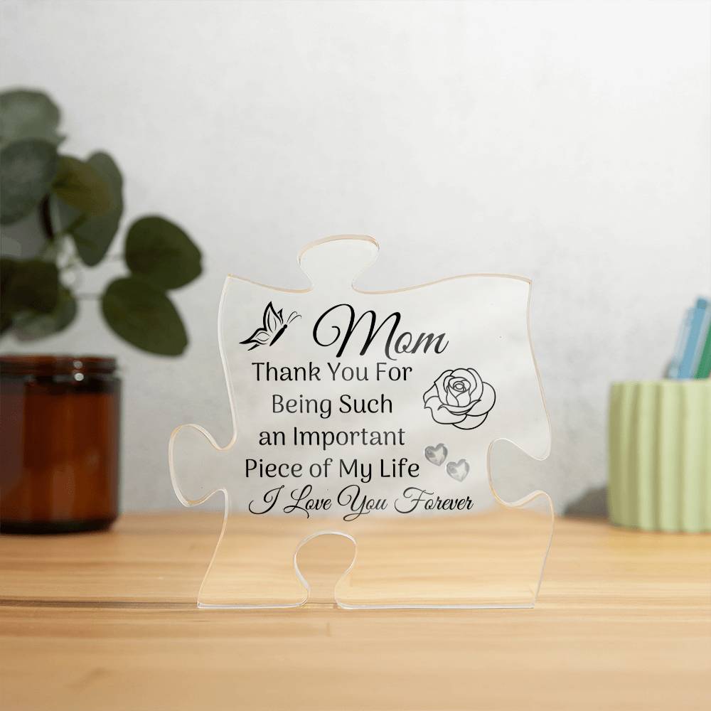 Mom Puzzle Acrylic Plaque