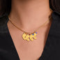 Mama To Be Engraved Baby Feet with Birthstones