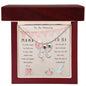 Mama To Be Engraved Baby Girl Feet with Birthstones