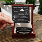 To My Partner In Life (Love You Forever Bracelet)