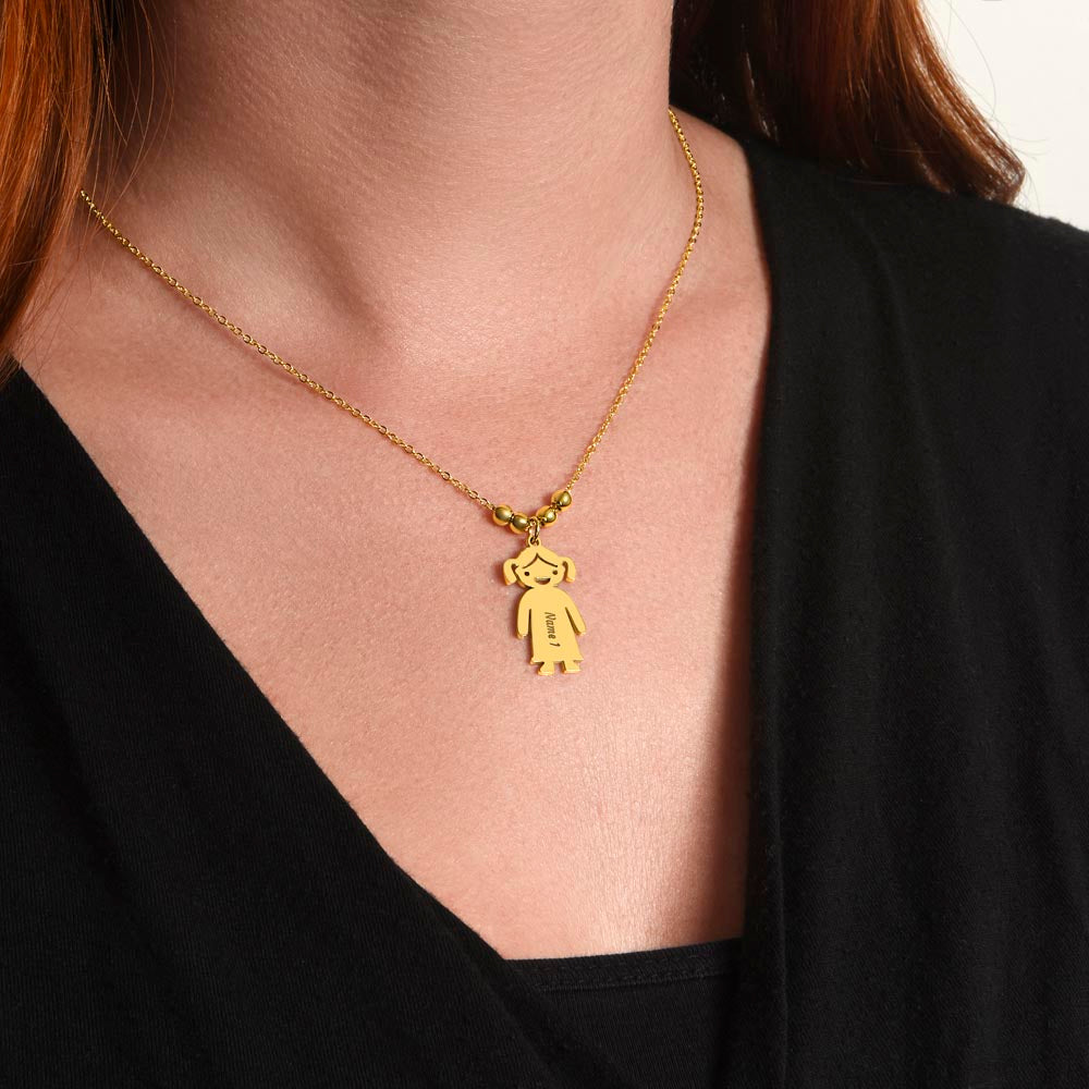 To the Best Grandma Kid Charm Necklace