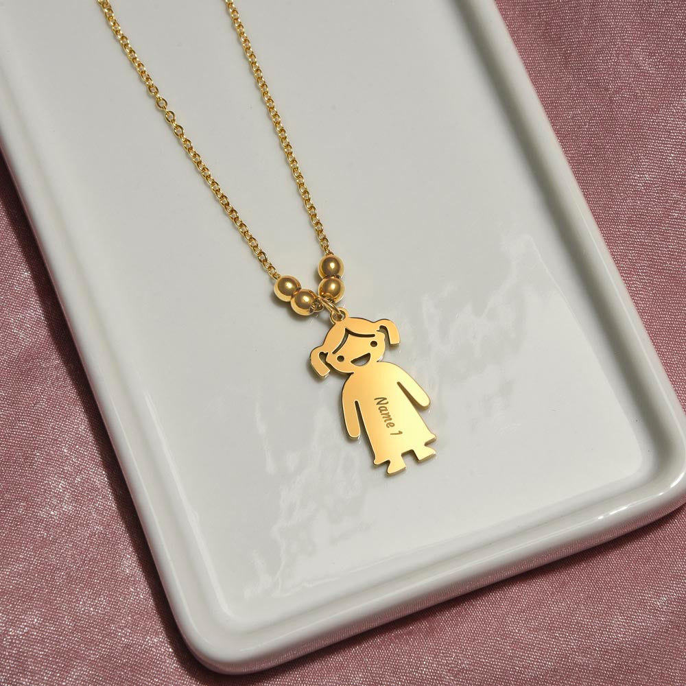 To the Best Grandma Kid Charm Necklace