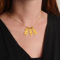 To My Gorgeous Wife Engraved Children Necklace