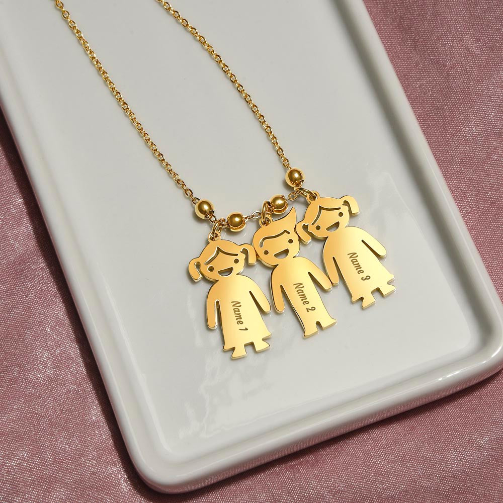 To the Best Grandma Kid Charm Necklace