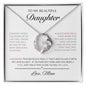 To My Beautiful Daughter Forever Love Pink 1