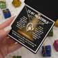 To My Incredible Mother Forever Love Necklace With Standard Black Box (NO LED)