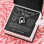 To My Beautiful Wife Forever Love Necklace