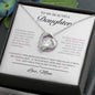 To My Beautiful Daughter Forever Love Pink 1
