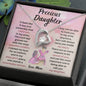 Precious Daughter Forever Love Necklace