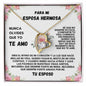Para Mi Esposa Hermosa (Forever Love Necklace)