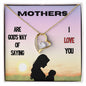 God's Way of Saying I Love You Forever Love Necklace (Choose Black Box or Wooden Box with LED)